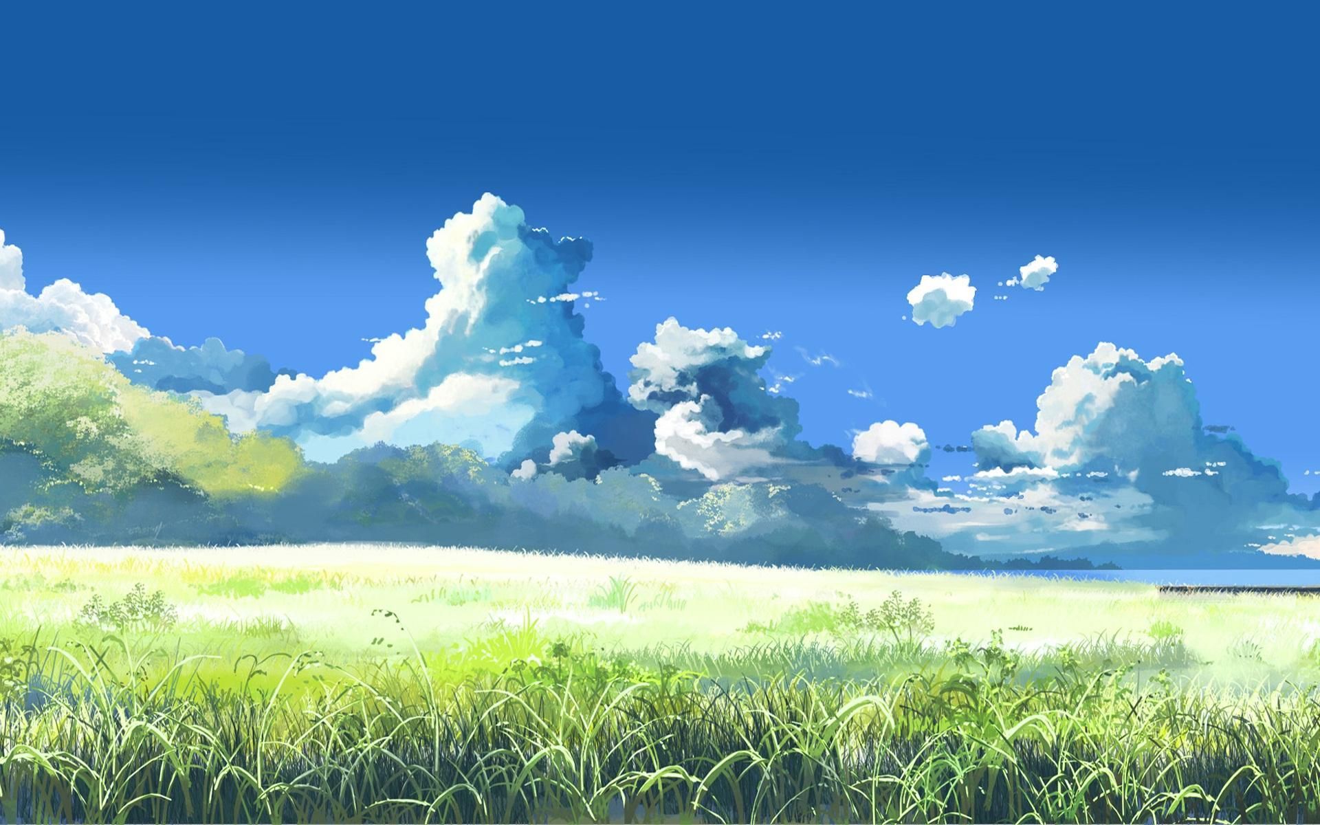 scenic anime wallpaper
