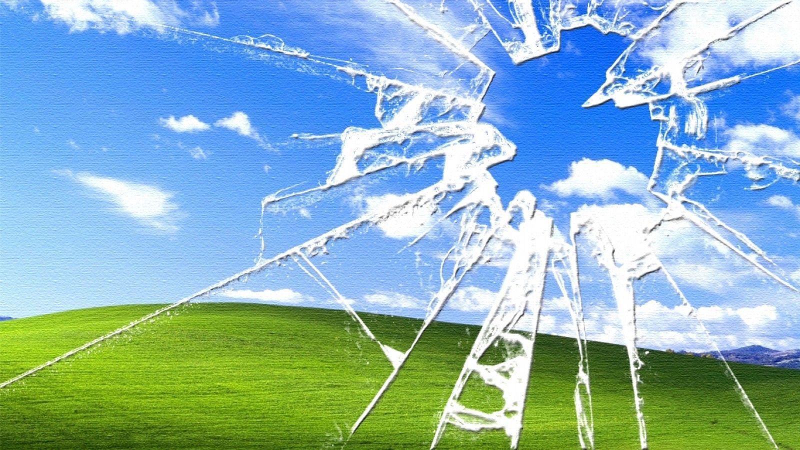 cracked screen background hd