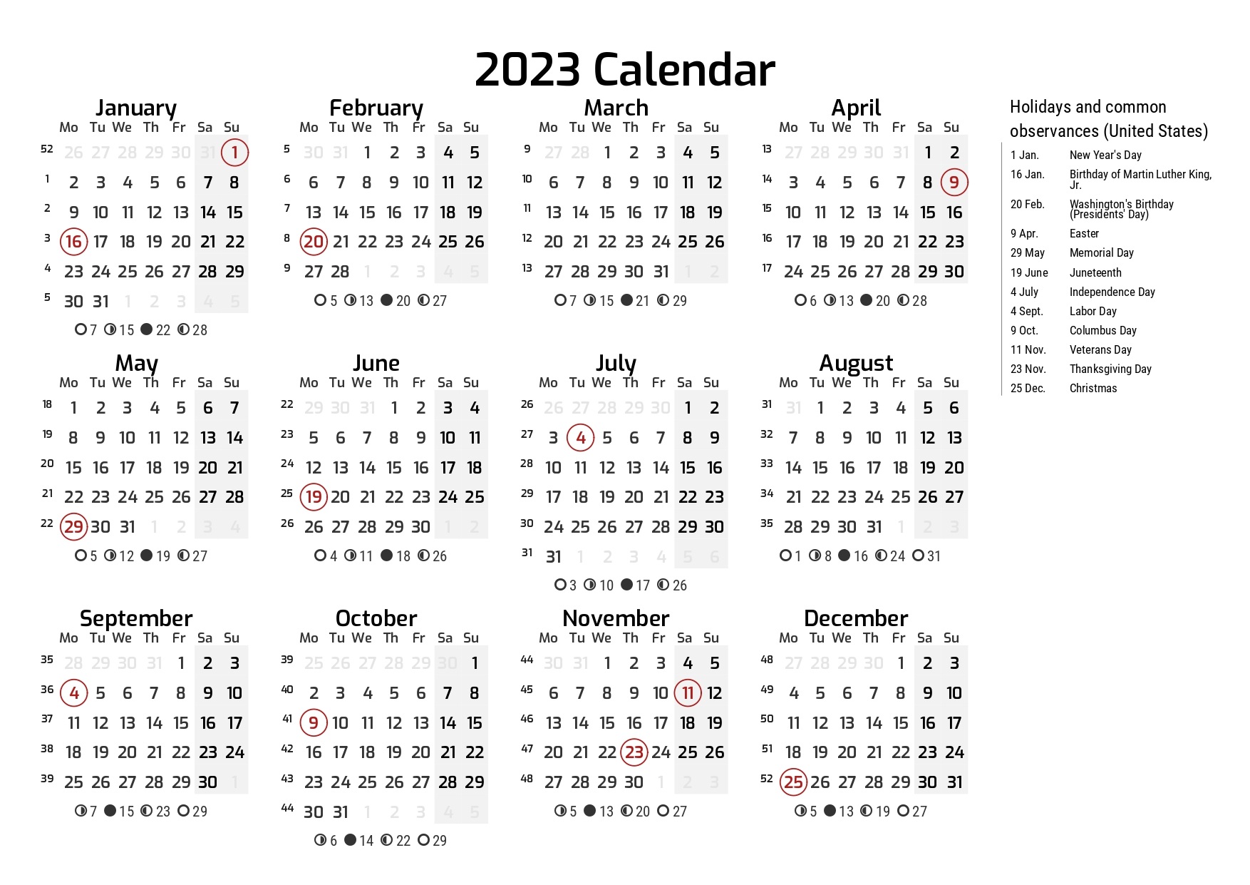 palm beach school calendar 2023