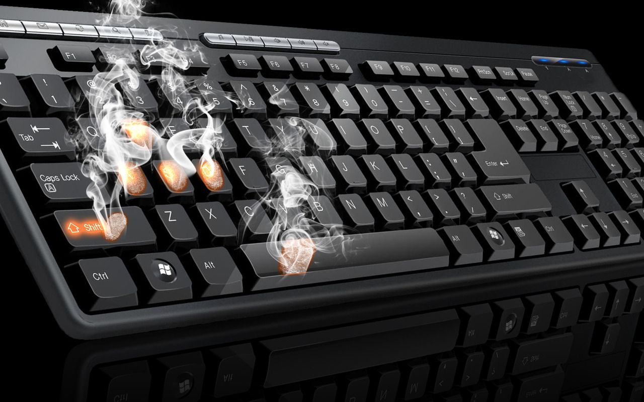 picture of a computer keyboard