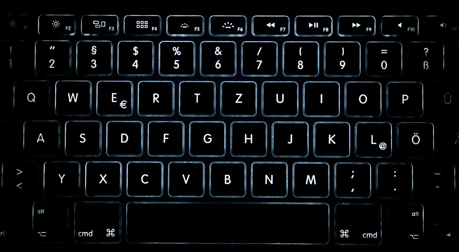 picture of standard keyboard
