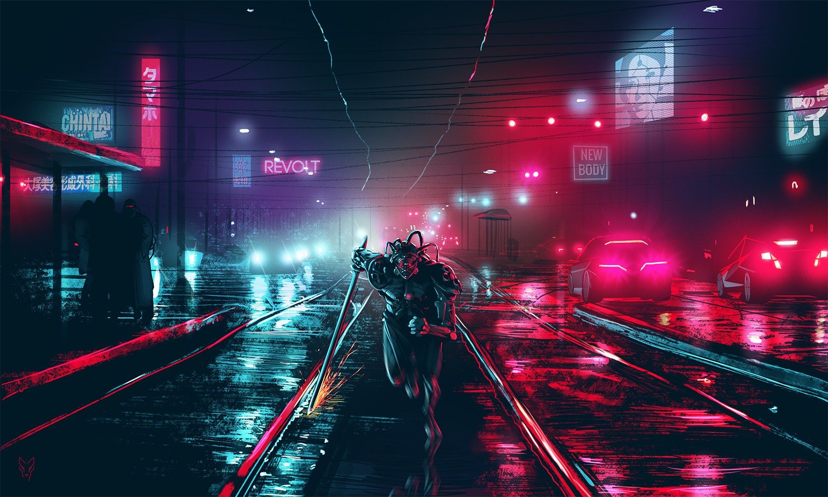 cyber punk wallpapers