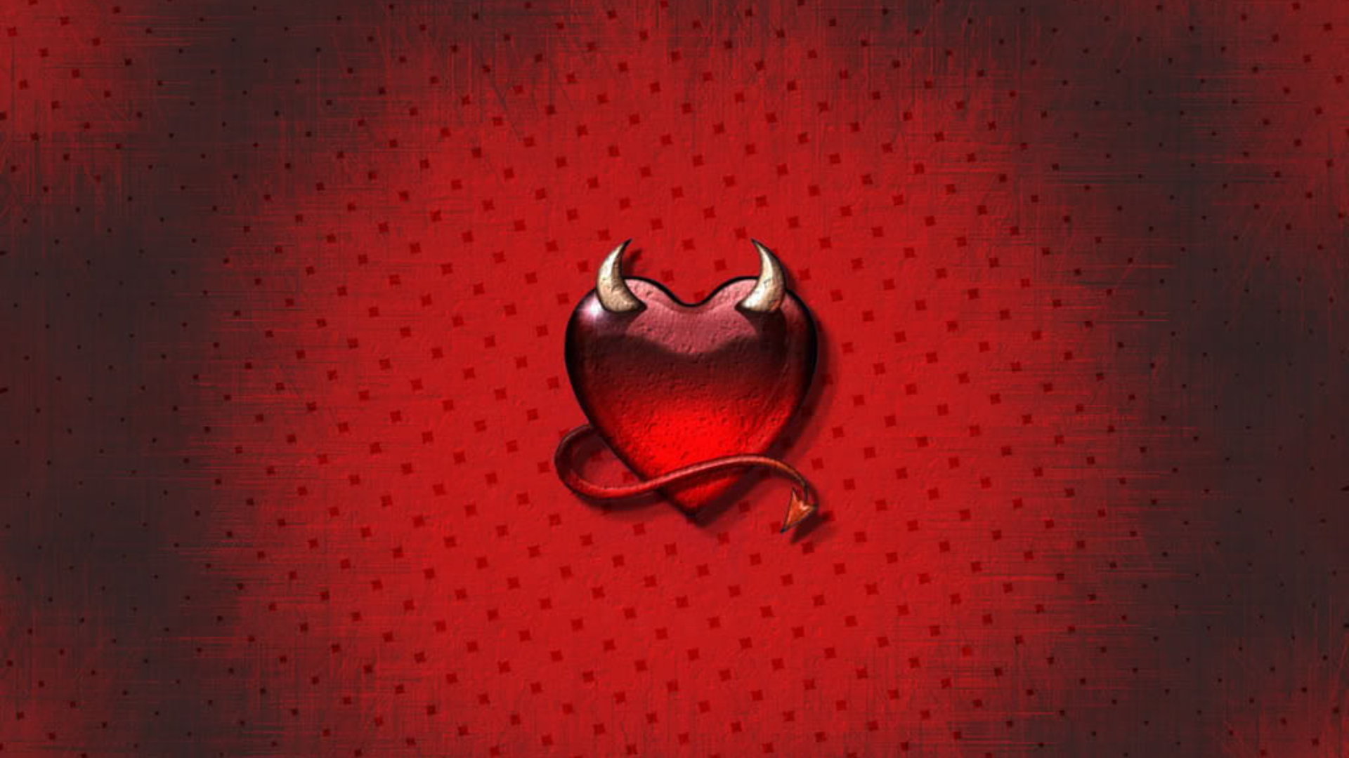black and red devil wallpaper