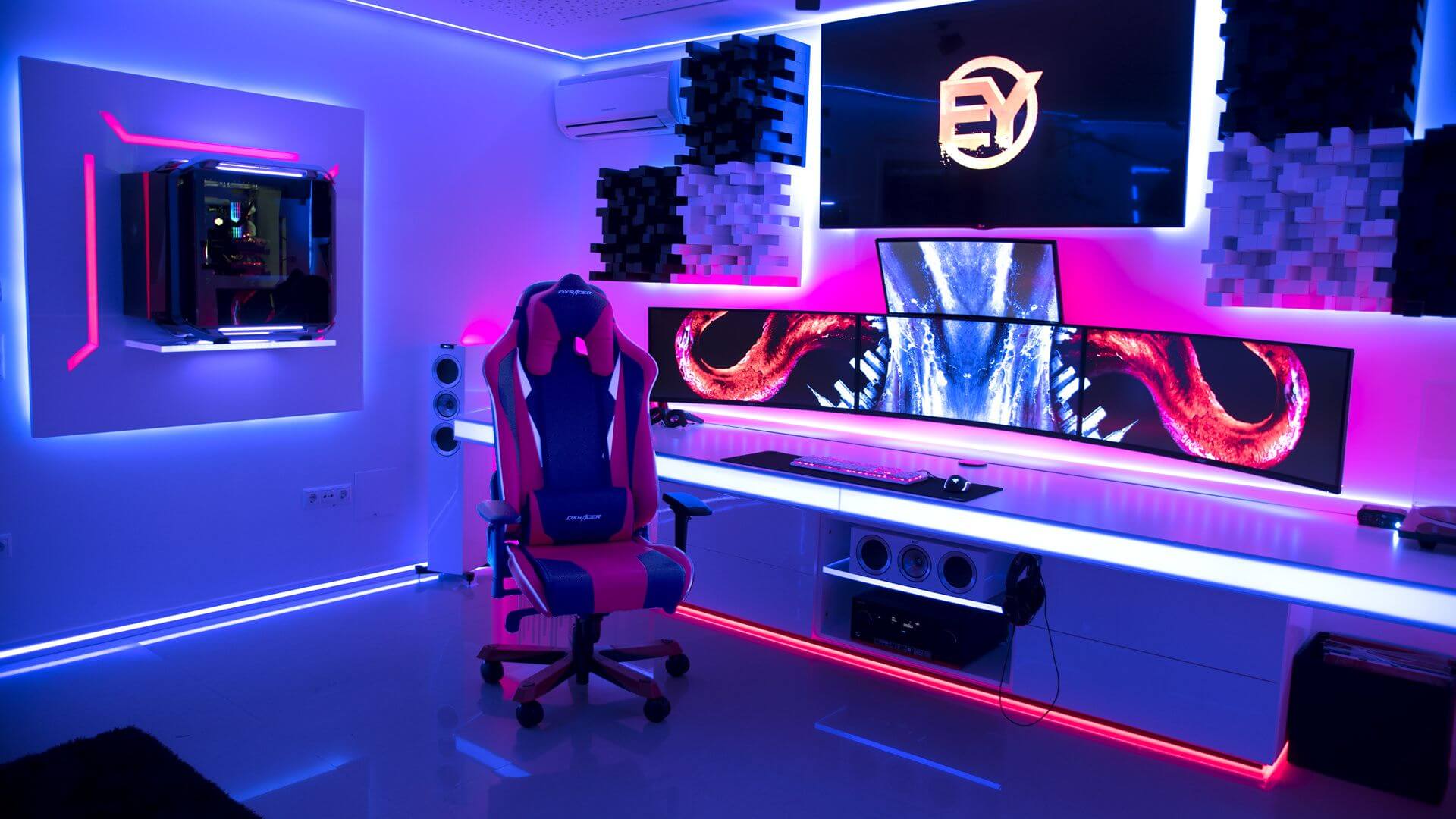 gaming setup wallpaper creator