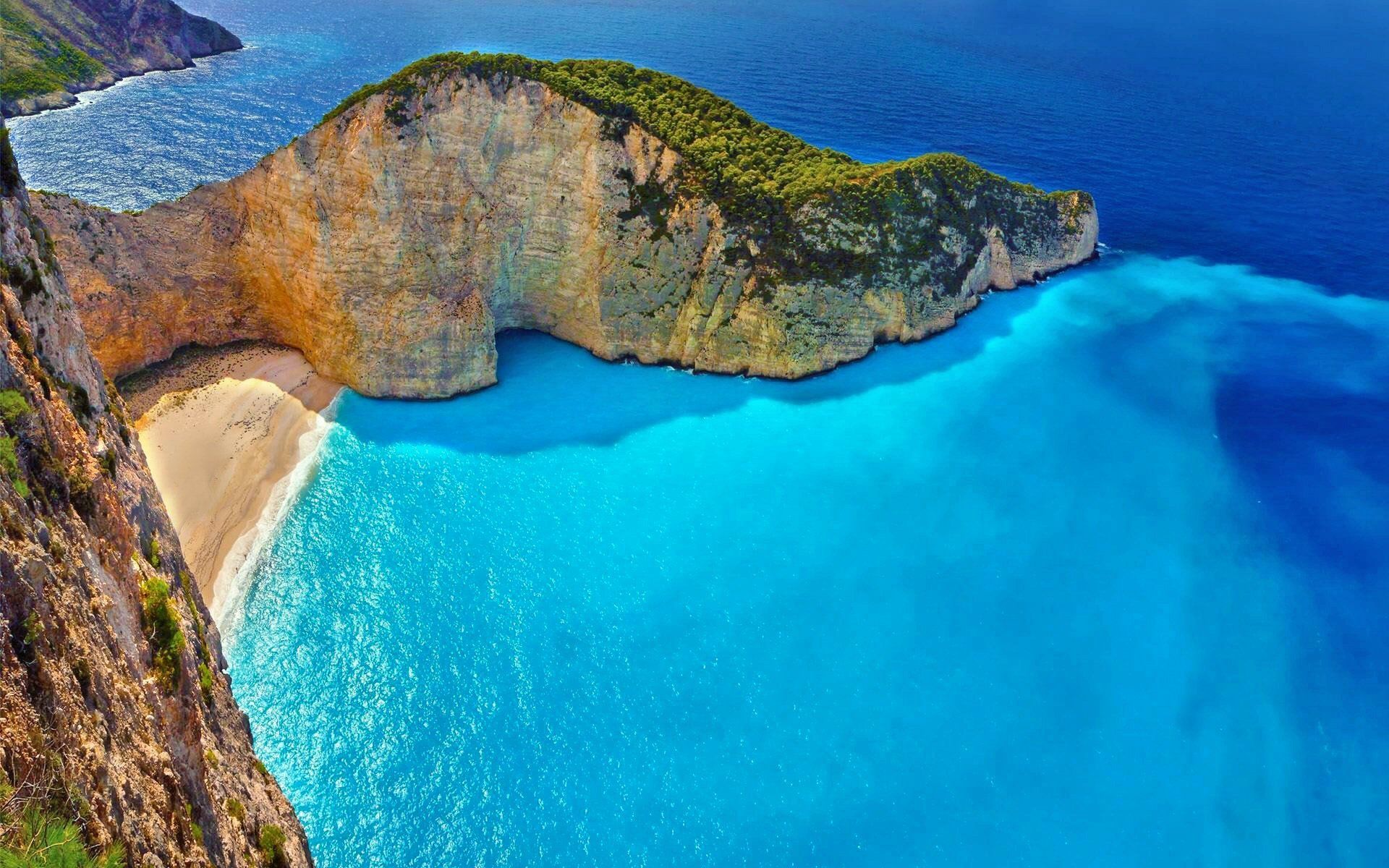 greece desktop background