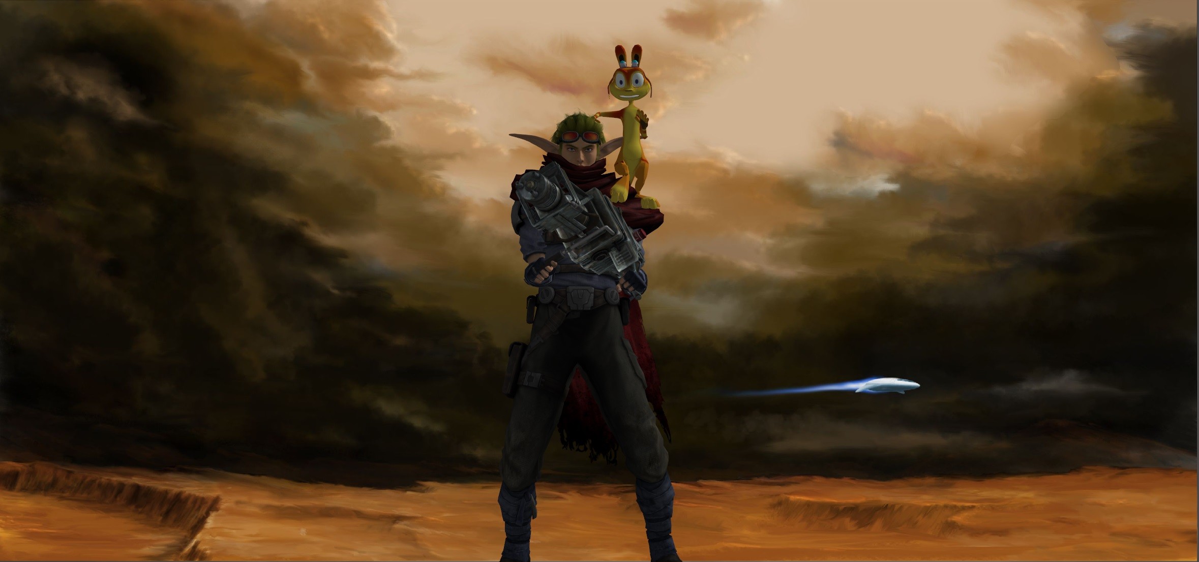 jak and daxter dark eco wallpapers