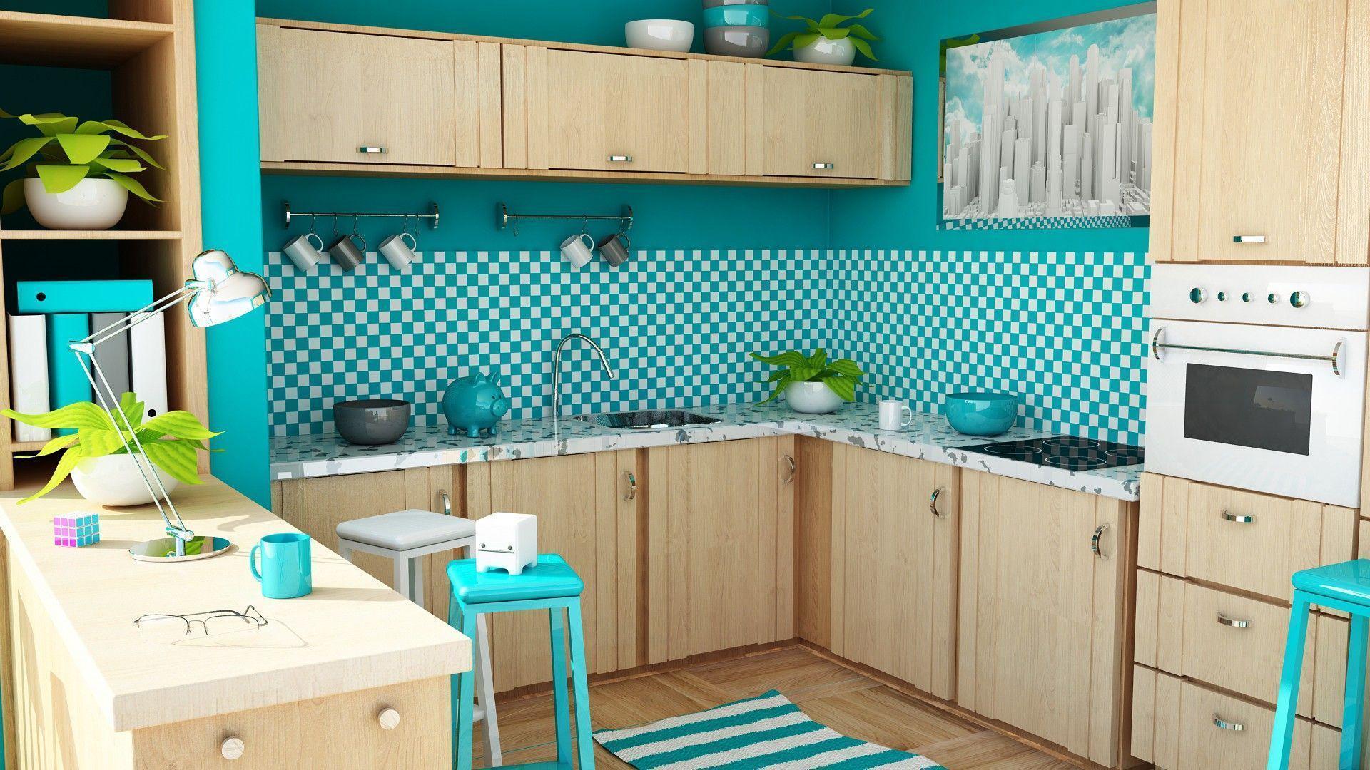 kitchen wallpaper design 4k
