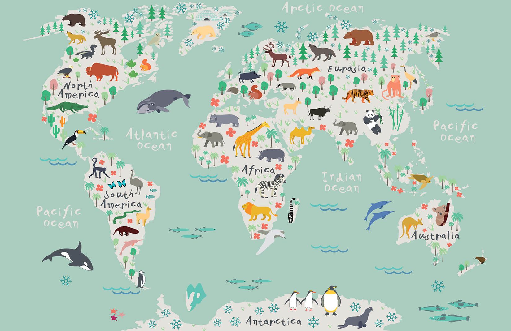 maps of the world wallpaper
