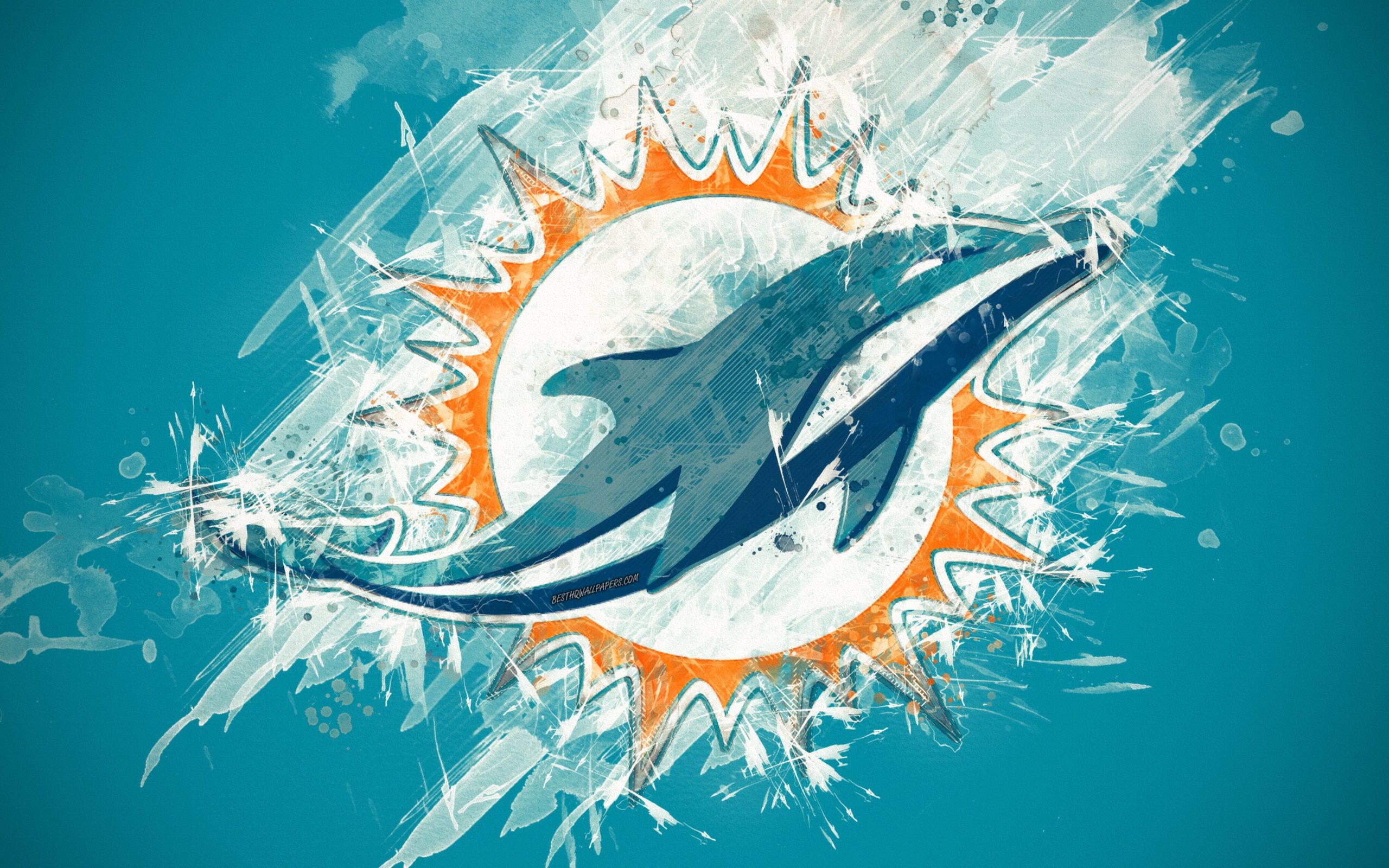 miami dolphins logo wallpapers