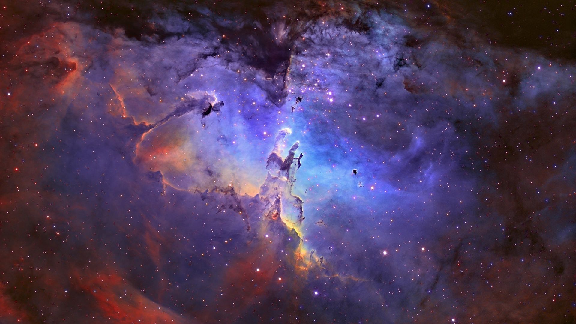 orion nebula wallpaper 1366x768