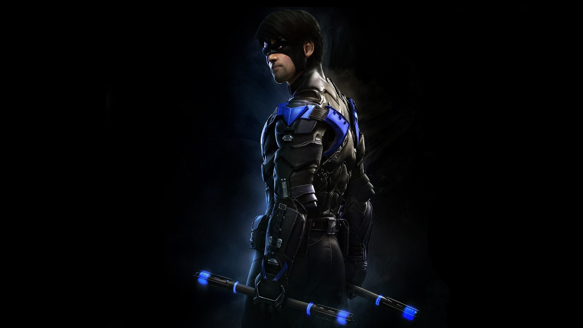 justice leagu and nightwing wallpaper