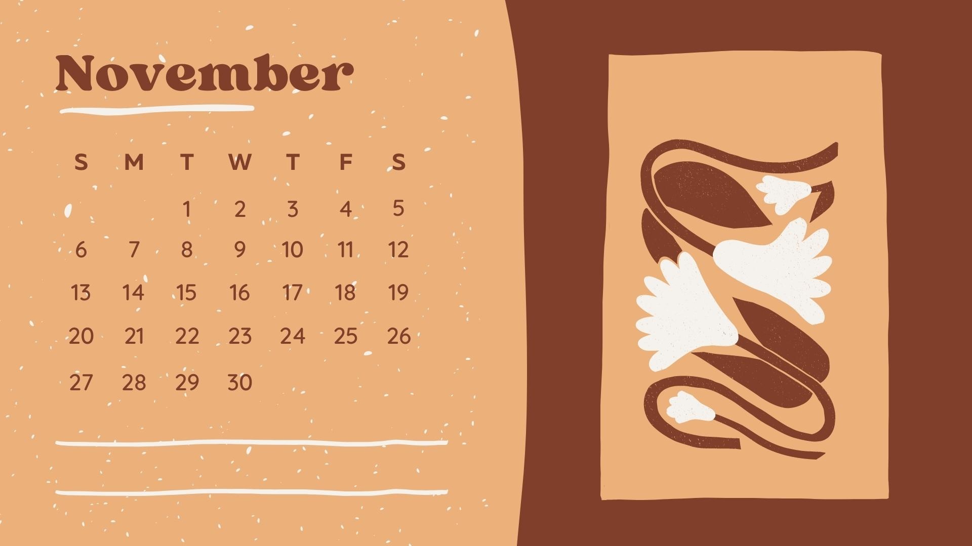 november 2022 calendar wallpaper windows 8