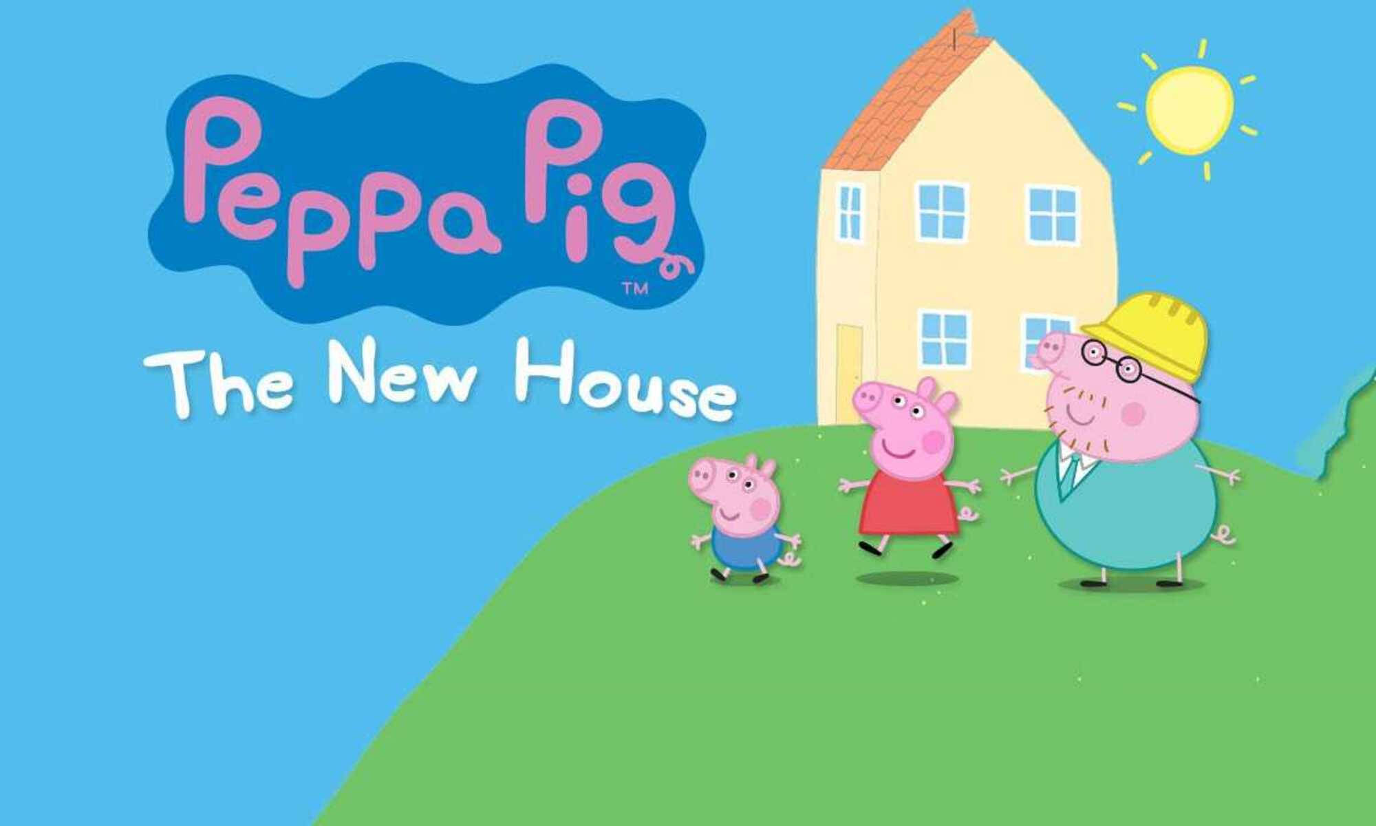 peppa pig house wallpaper creepy