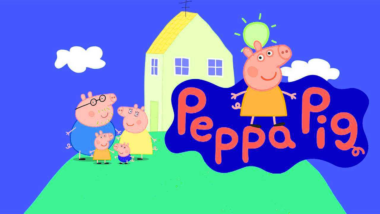pictures of peppa pig house wallpaper