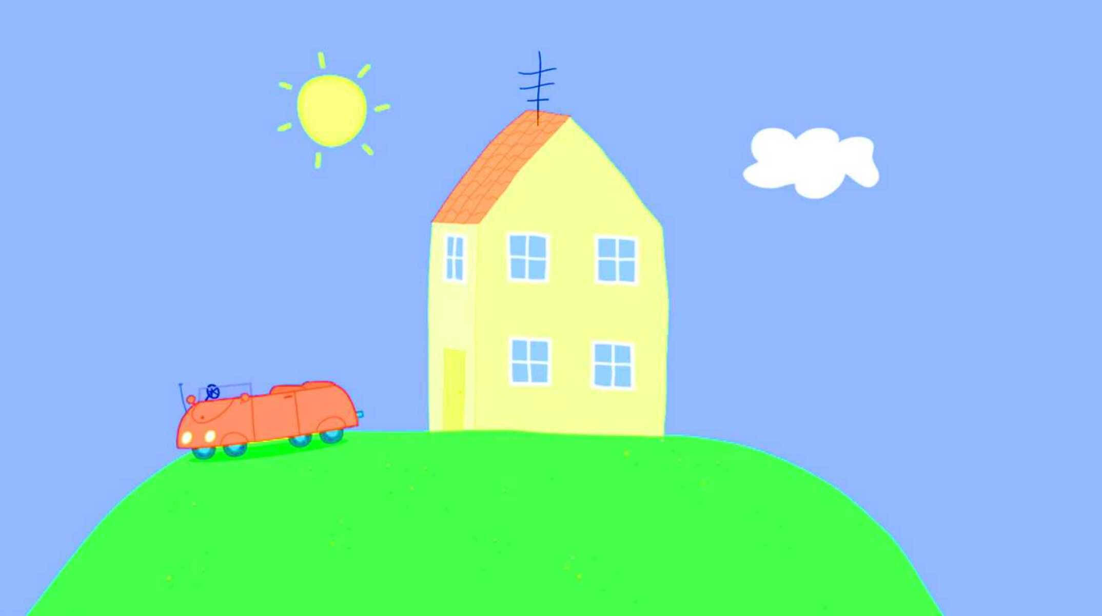 peppa pig house wallpaper another pig