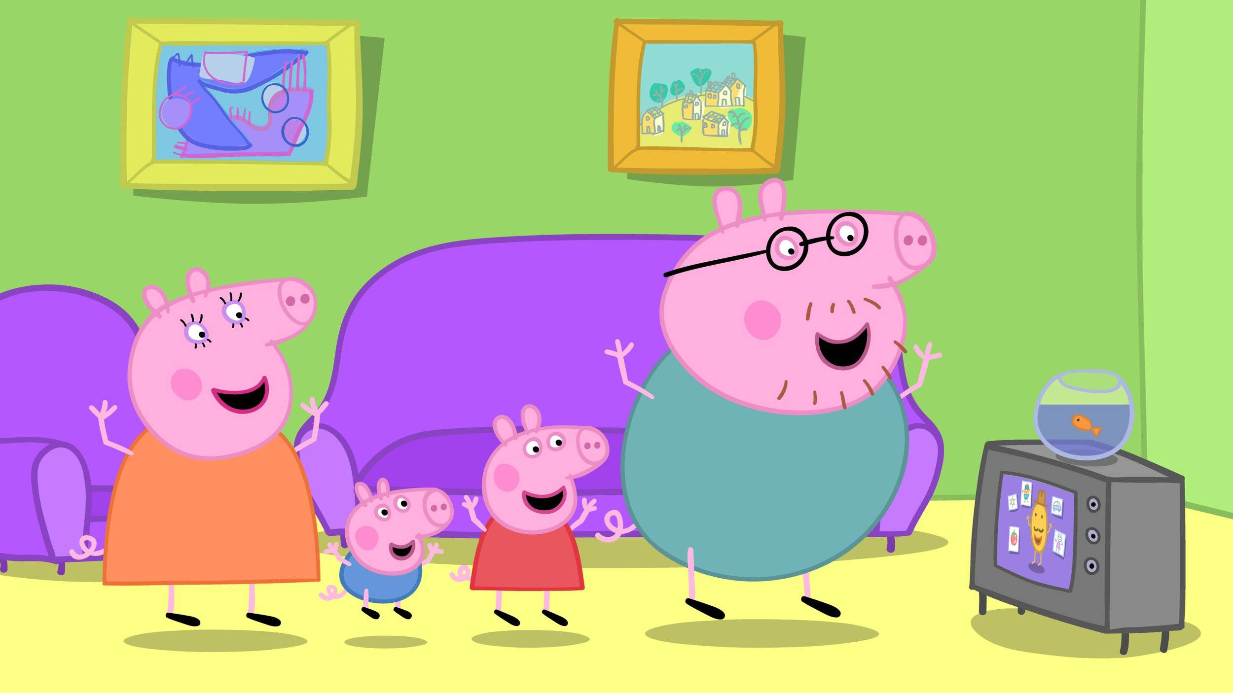 peppa pig house wallpaper for andriod