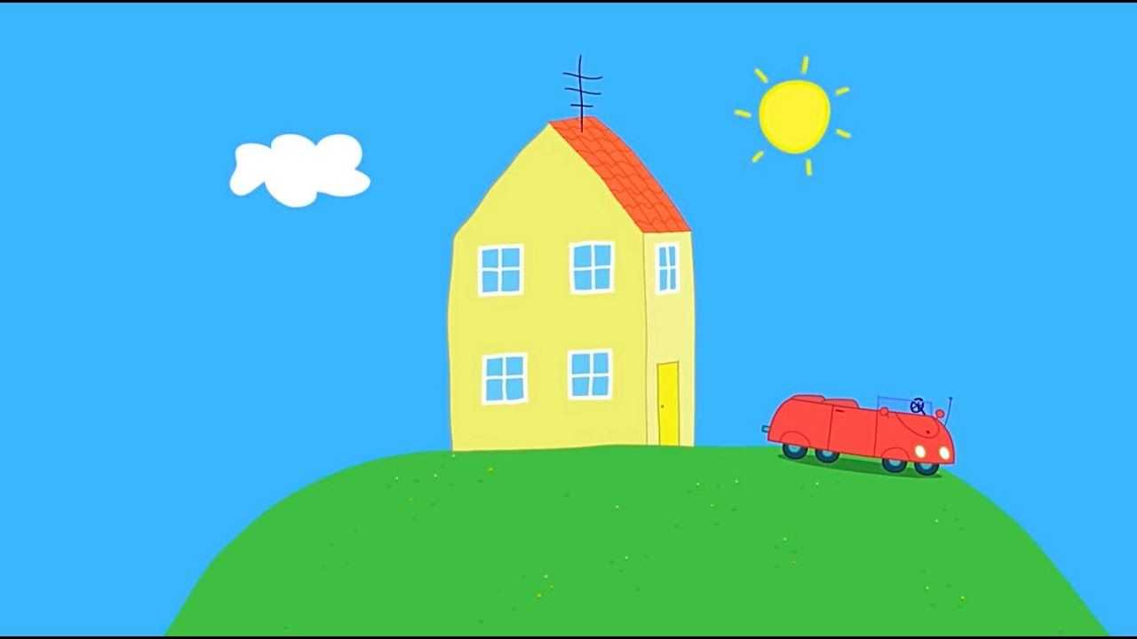 peppa pig house wallpaper official