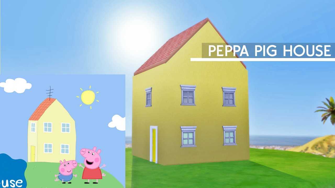 peppa pig house 4k wallpapers