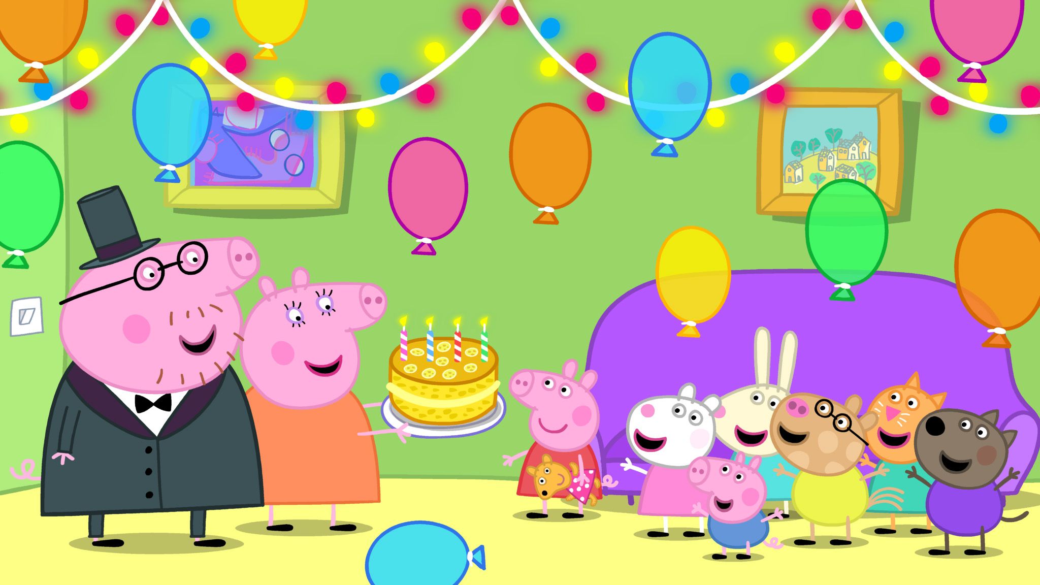 a picture of peppa pig wallpaper