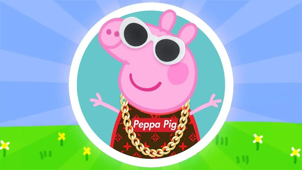 hey peppa pig wallpaper
