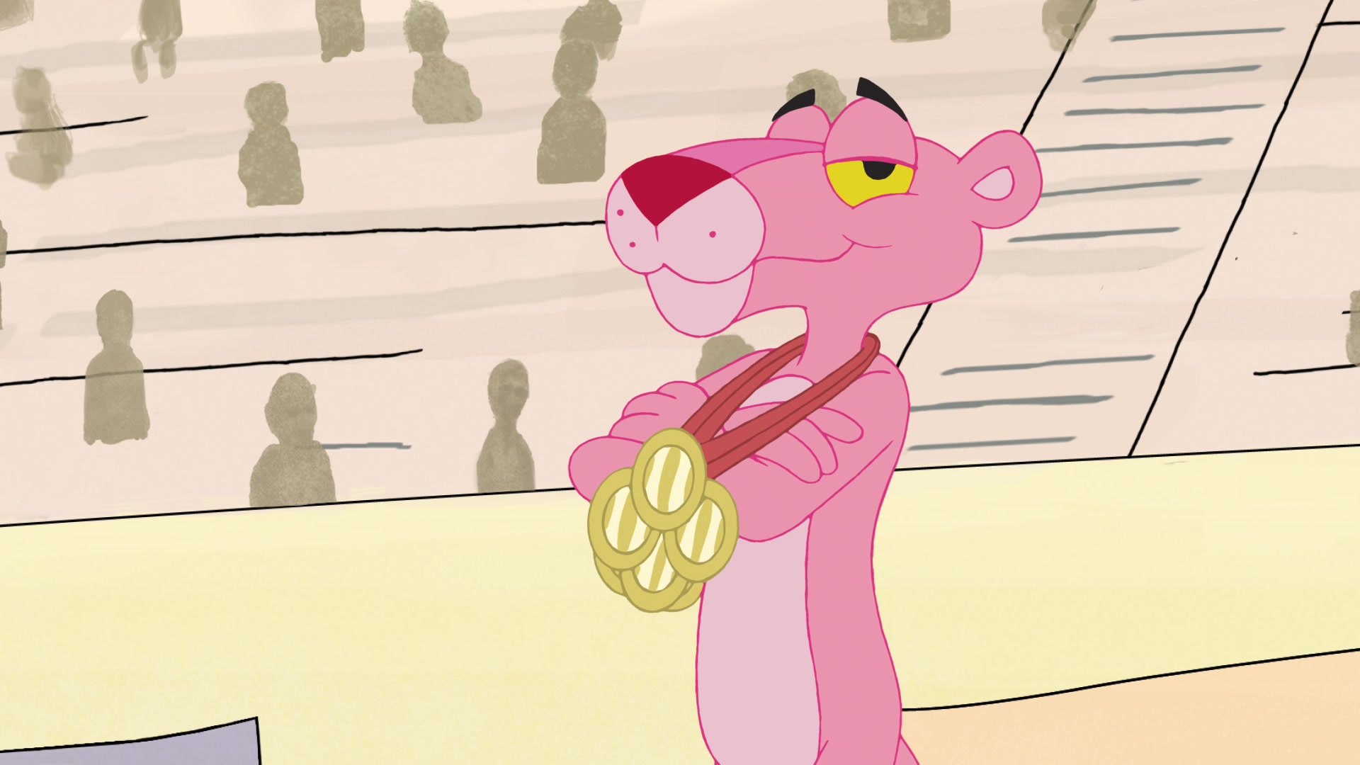 pink panther animated wallpaper