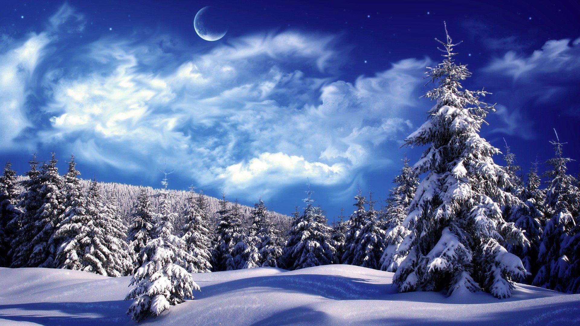 beautiful snow pictures backgrounds