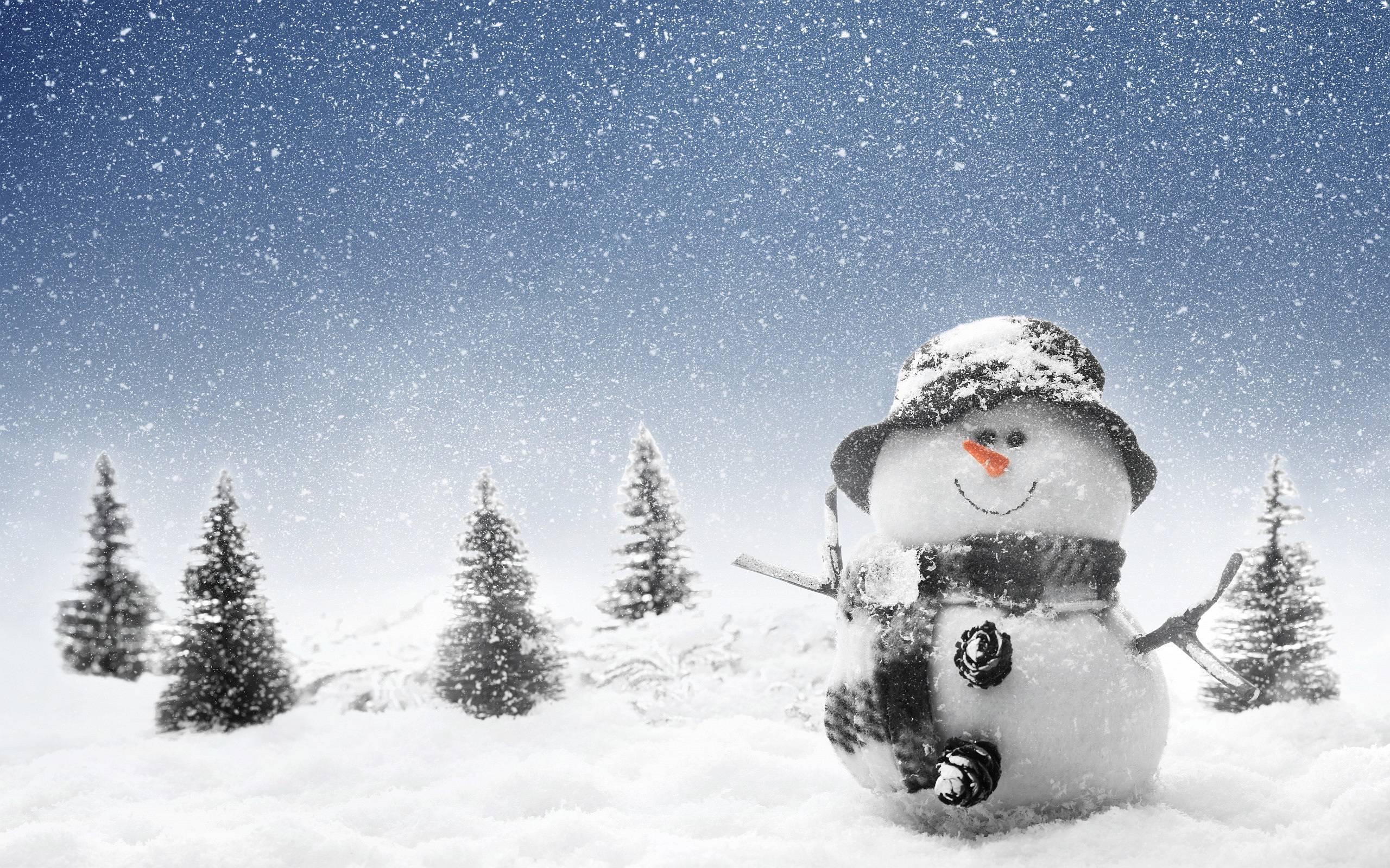 snow man backgrounds