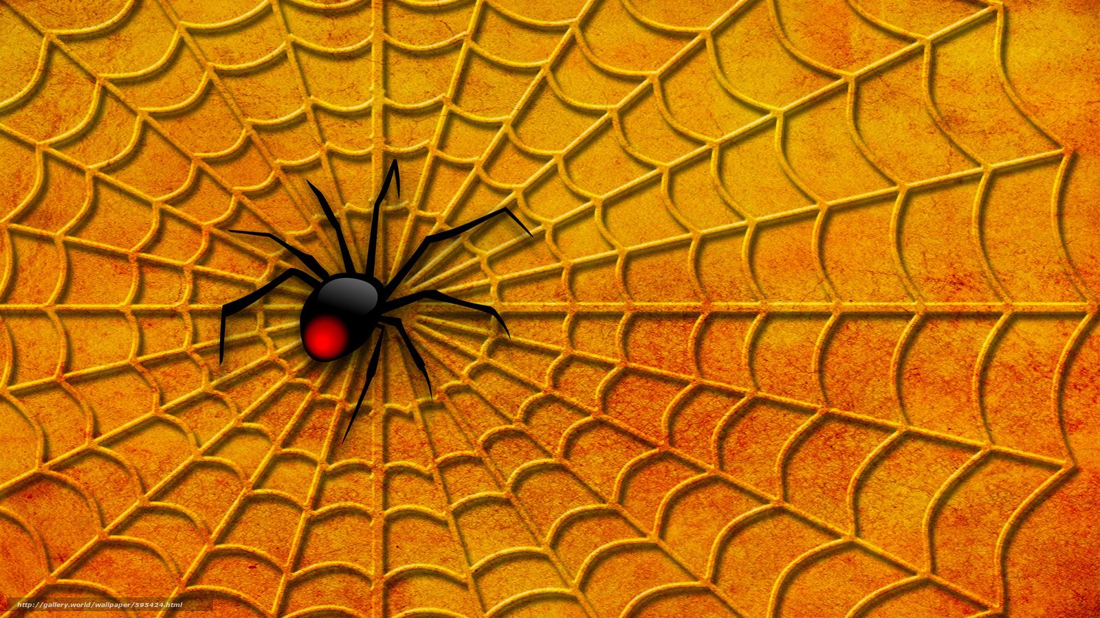 yellow spider web wallpaper android