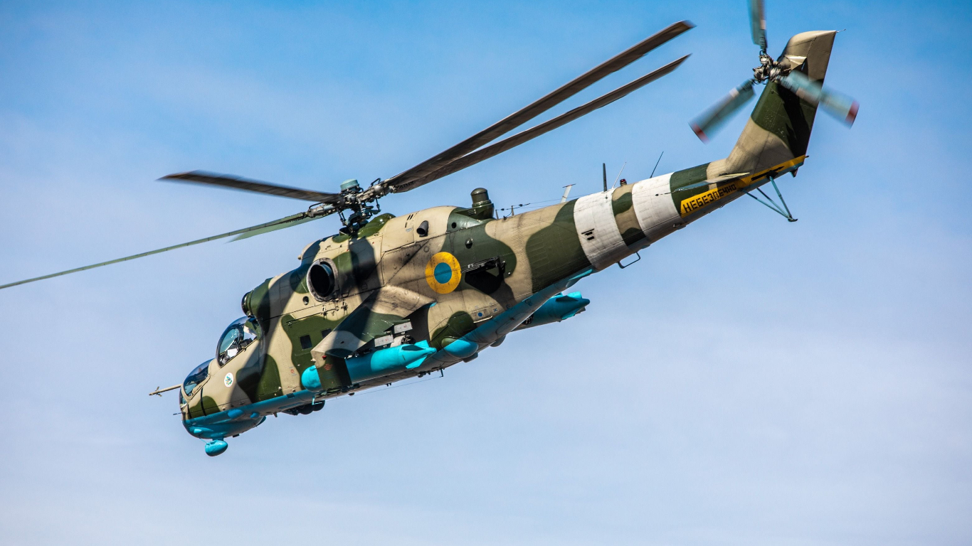 Ukraine army helicopter wallpaper