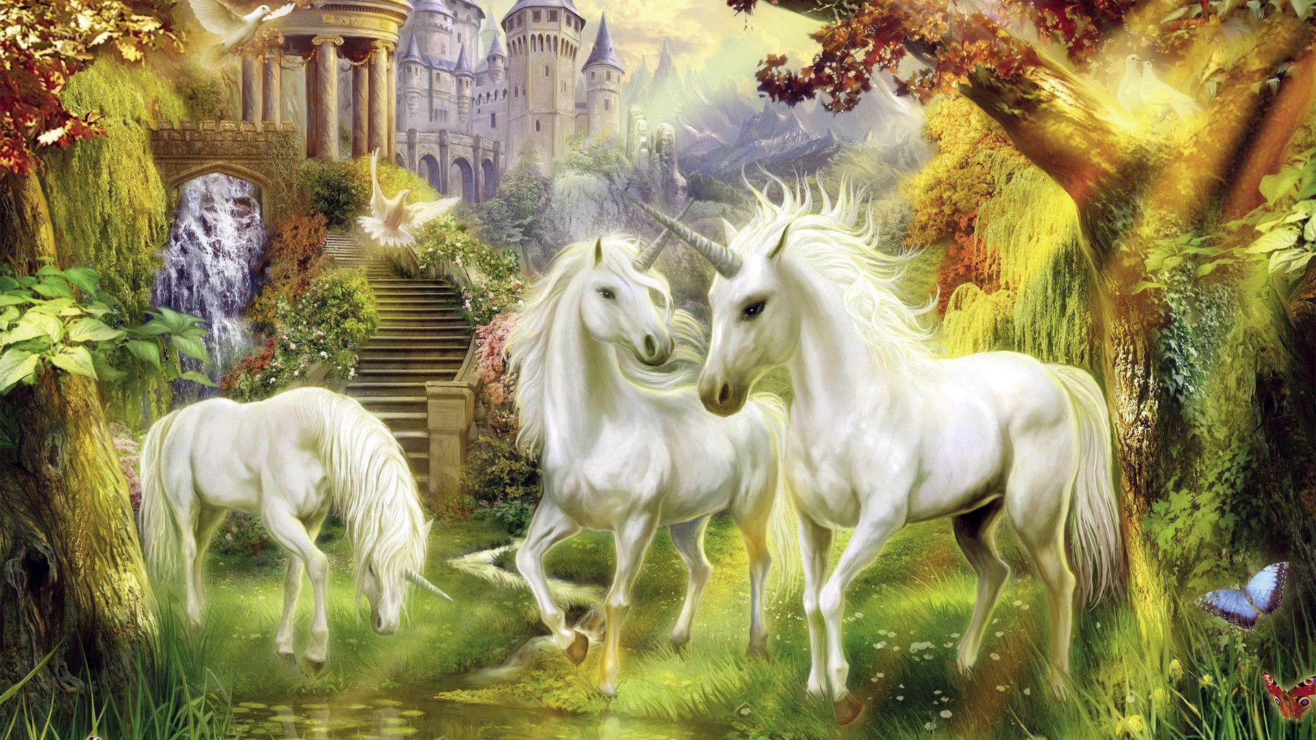 unicorns wallpaper