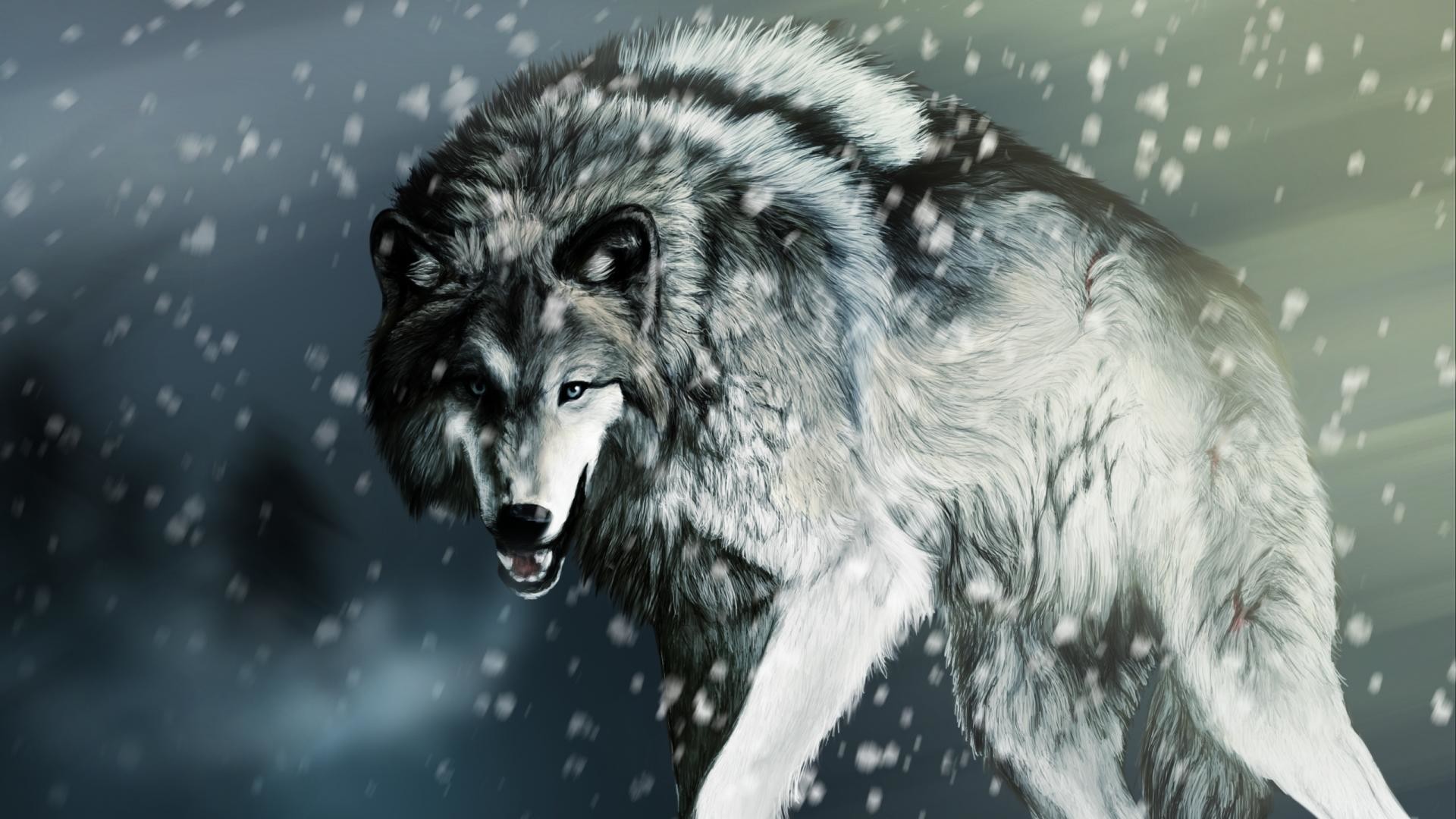 werewolf art wallpaper