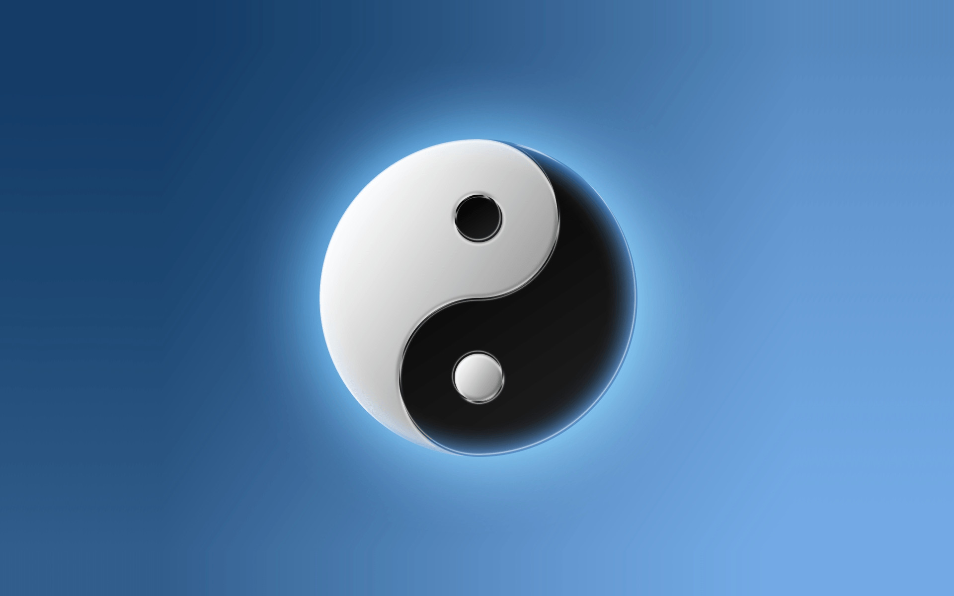 yin yang wallpaper, yin yang logo wallpaper