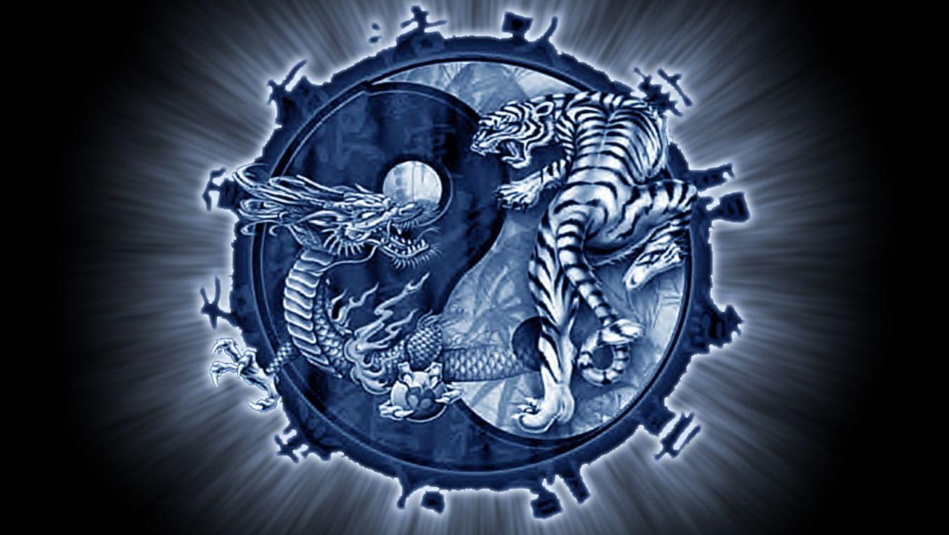 pics of yin and yang, dragon yin yang pictures