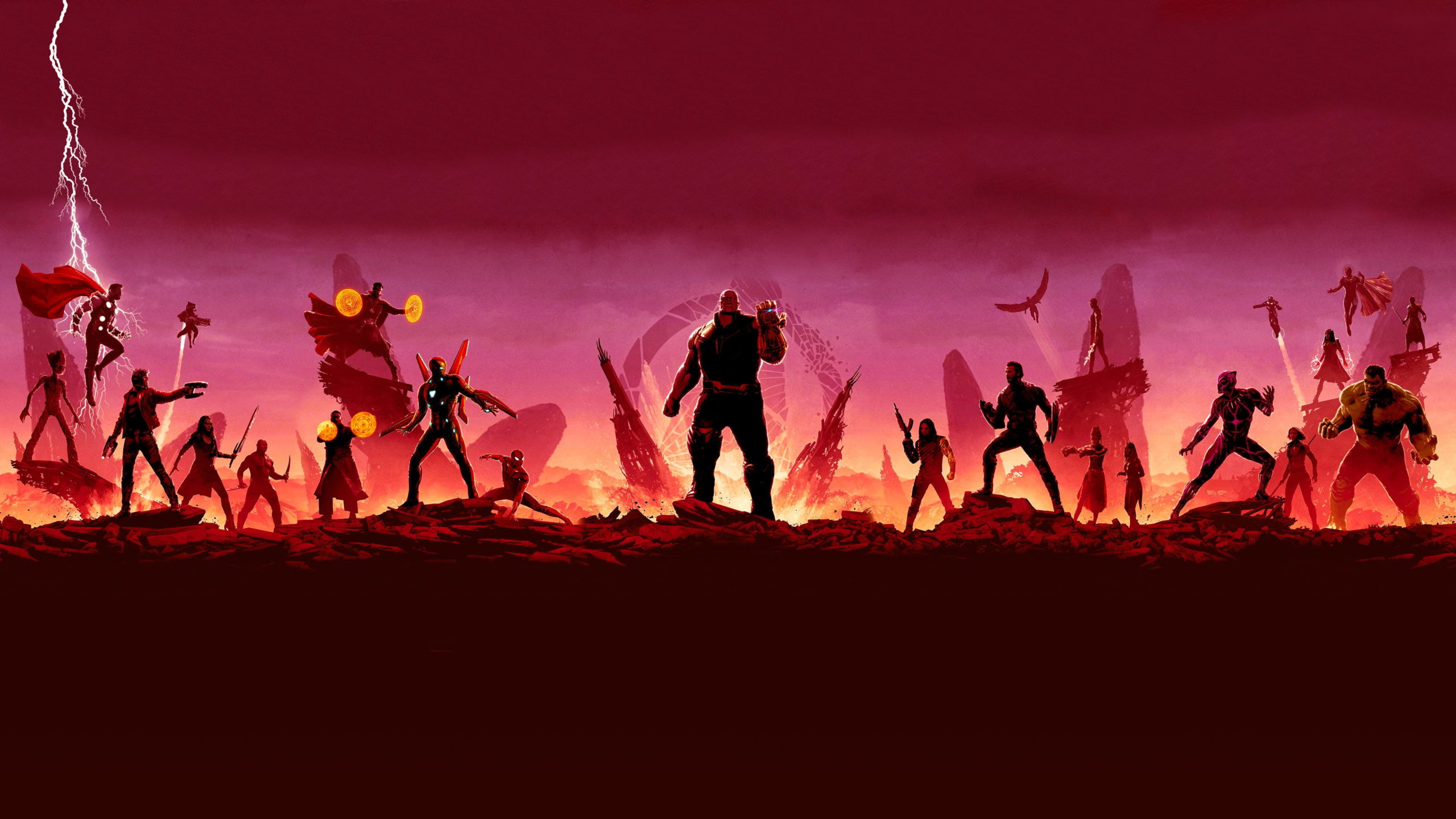 one xs marvel's avengers wallpaper