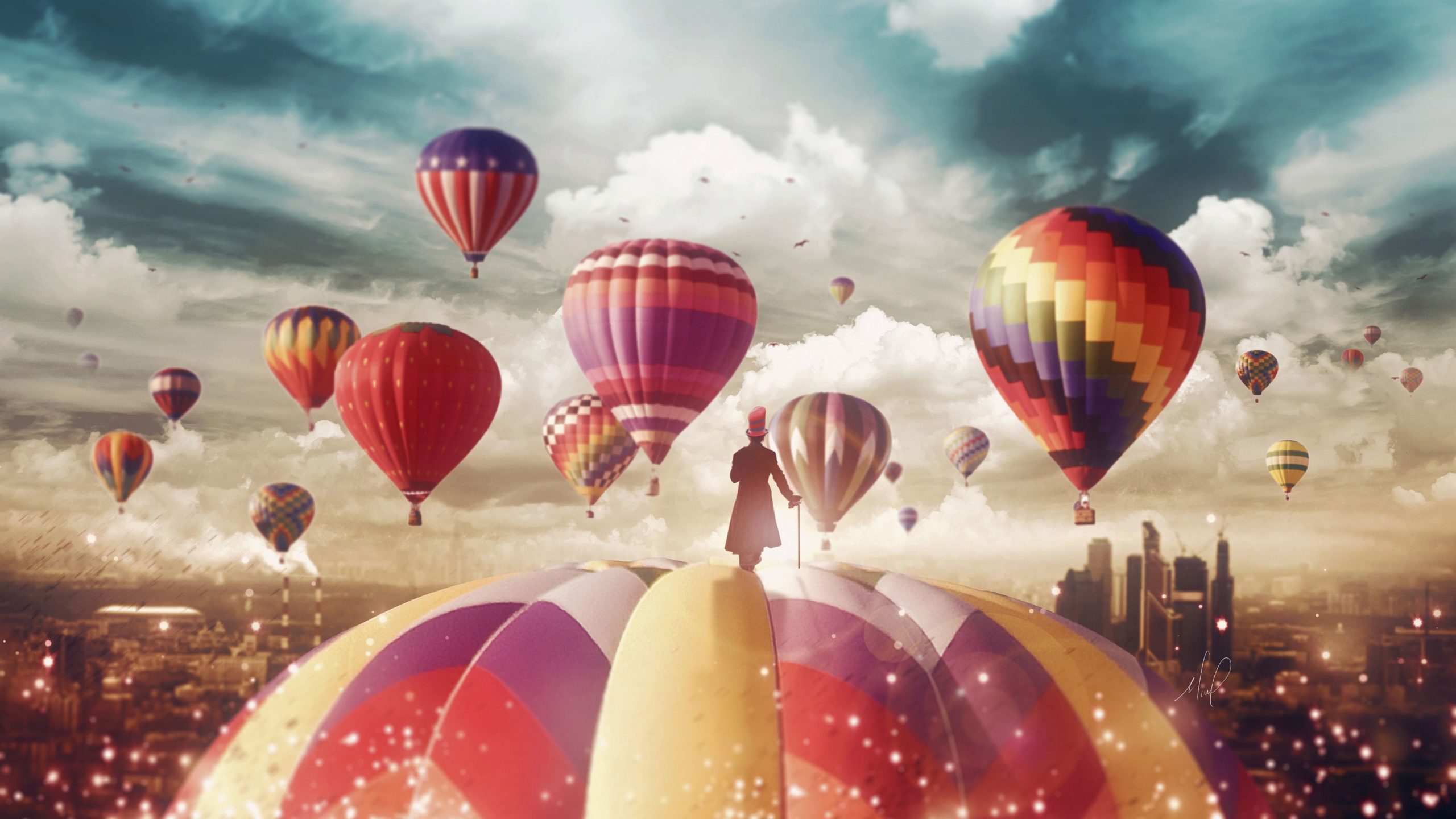 balloon background images
