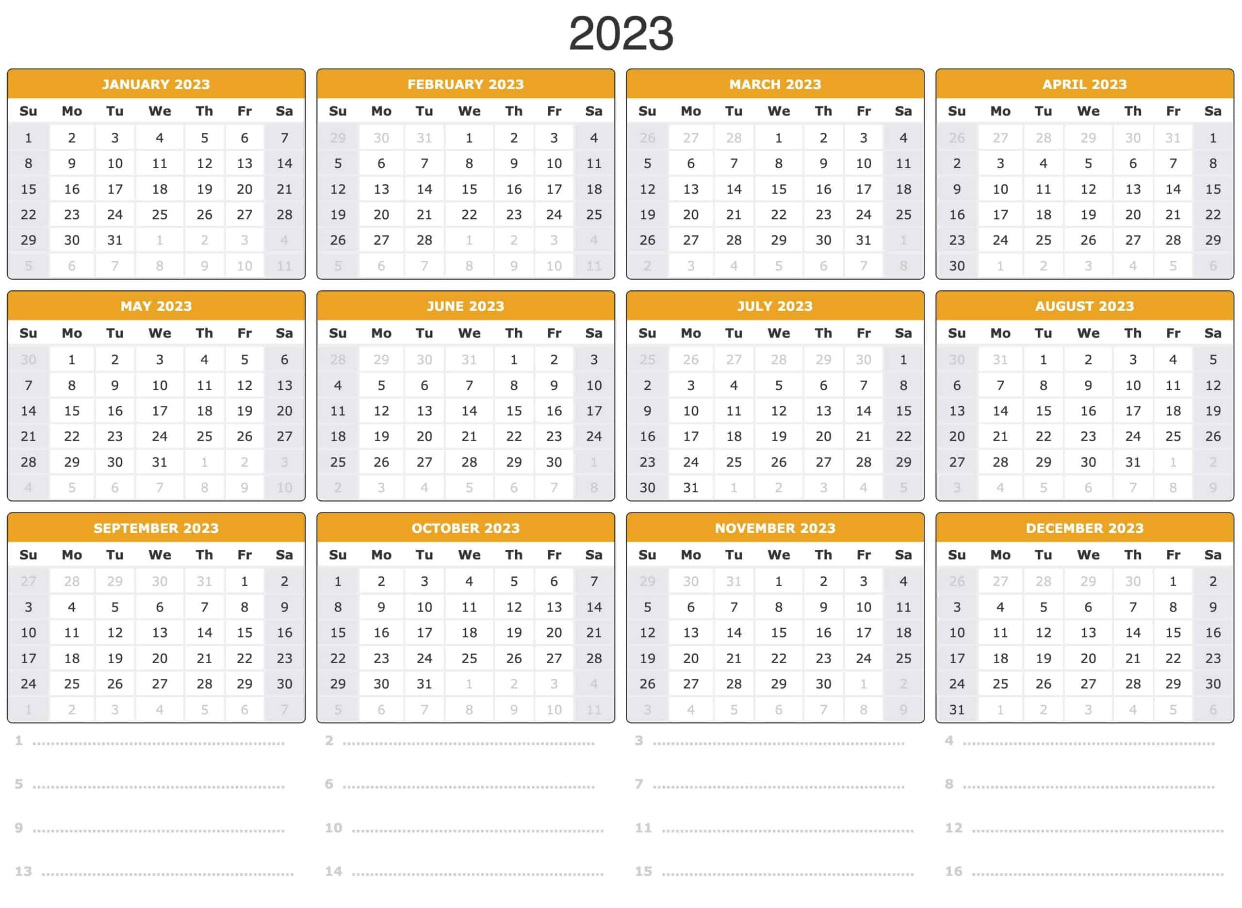 calendar wallpaper 2023