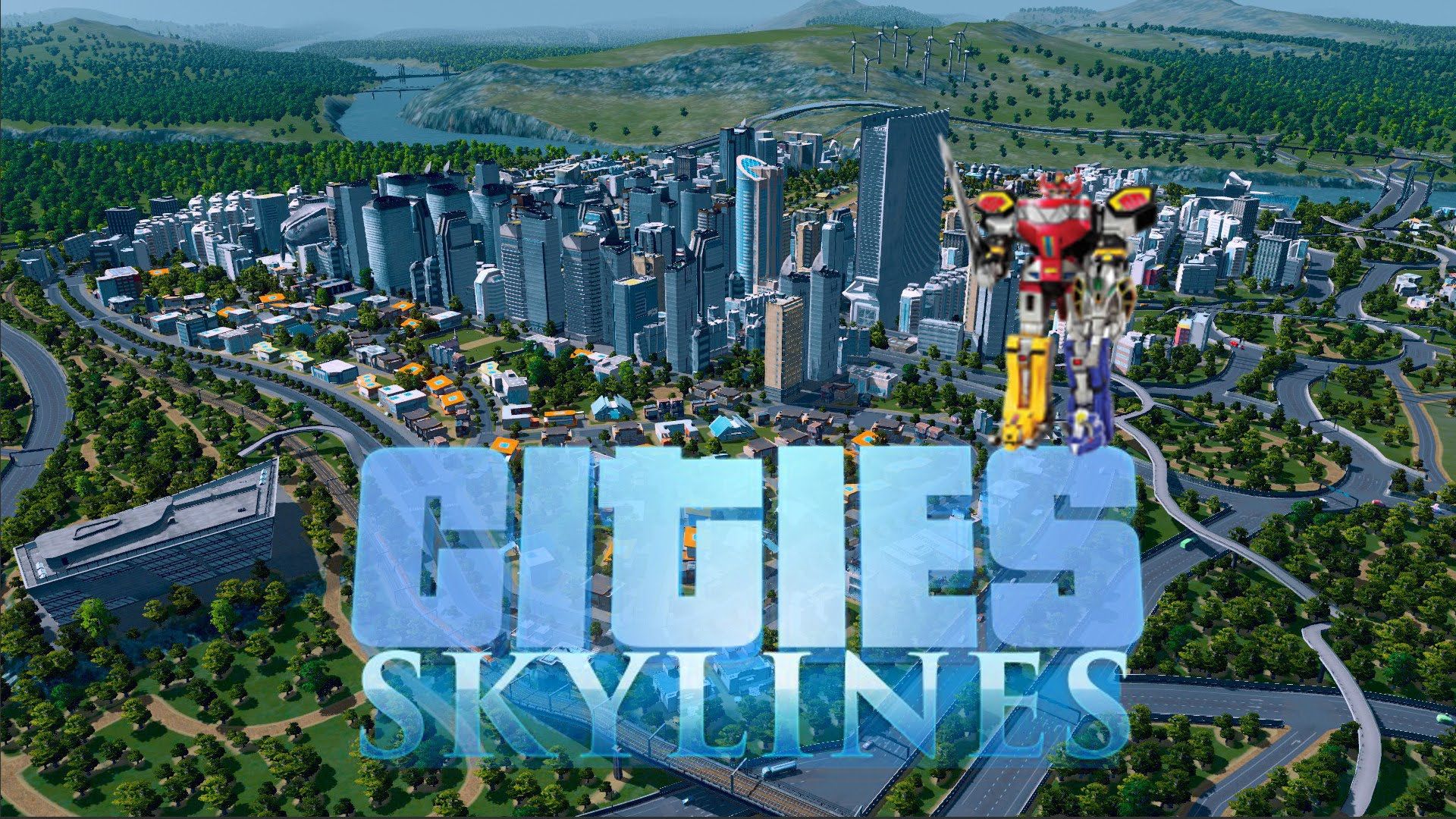City Skyline Game Wallpaper