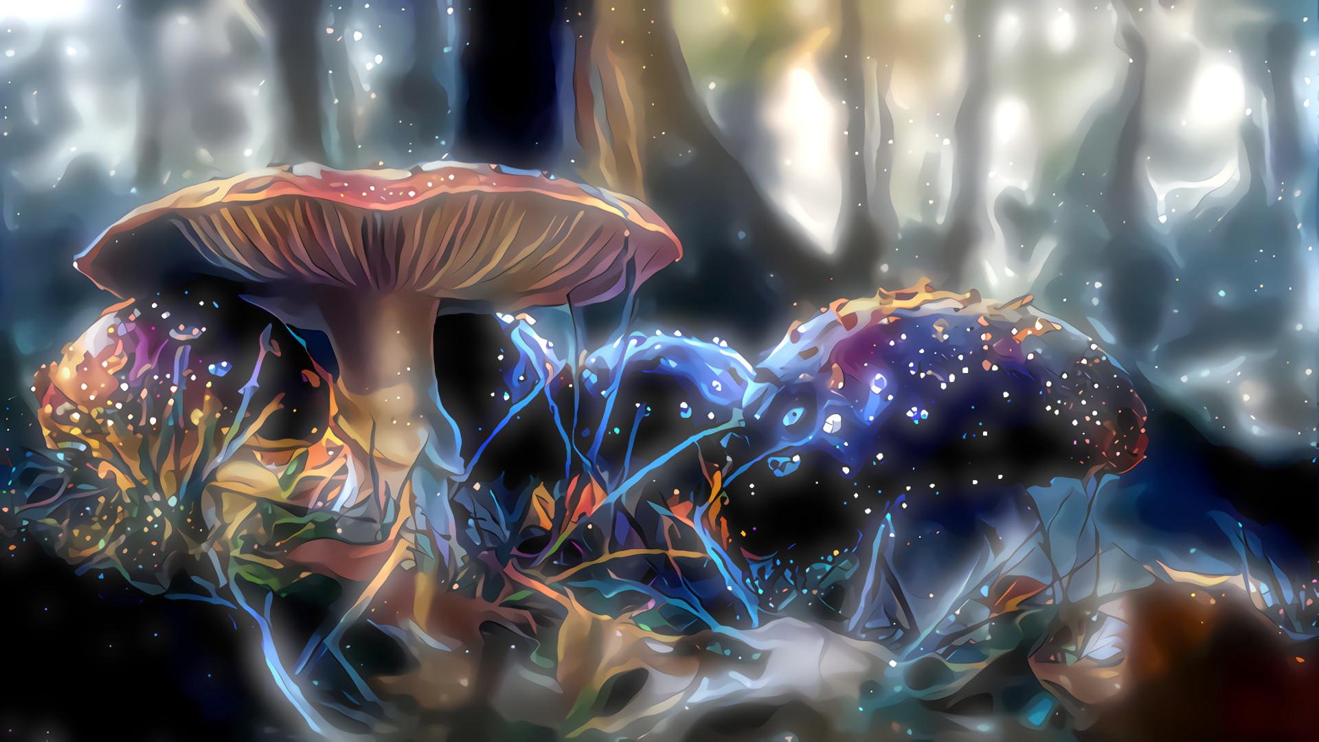 mushroom desktop wallpaper