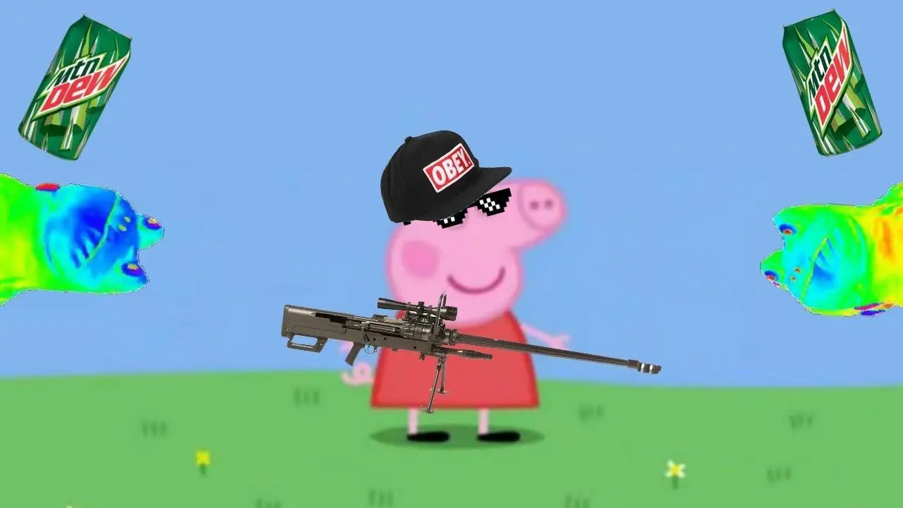 Свинка пеппа с матом