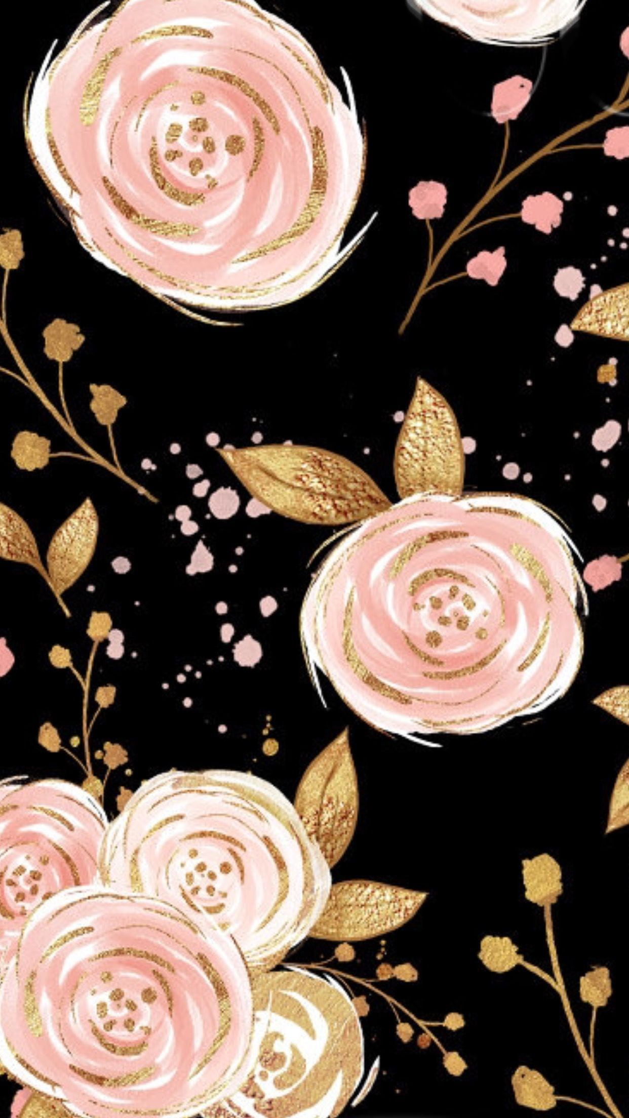 rose gold wallpaper for phone