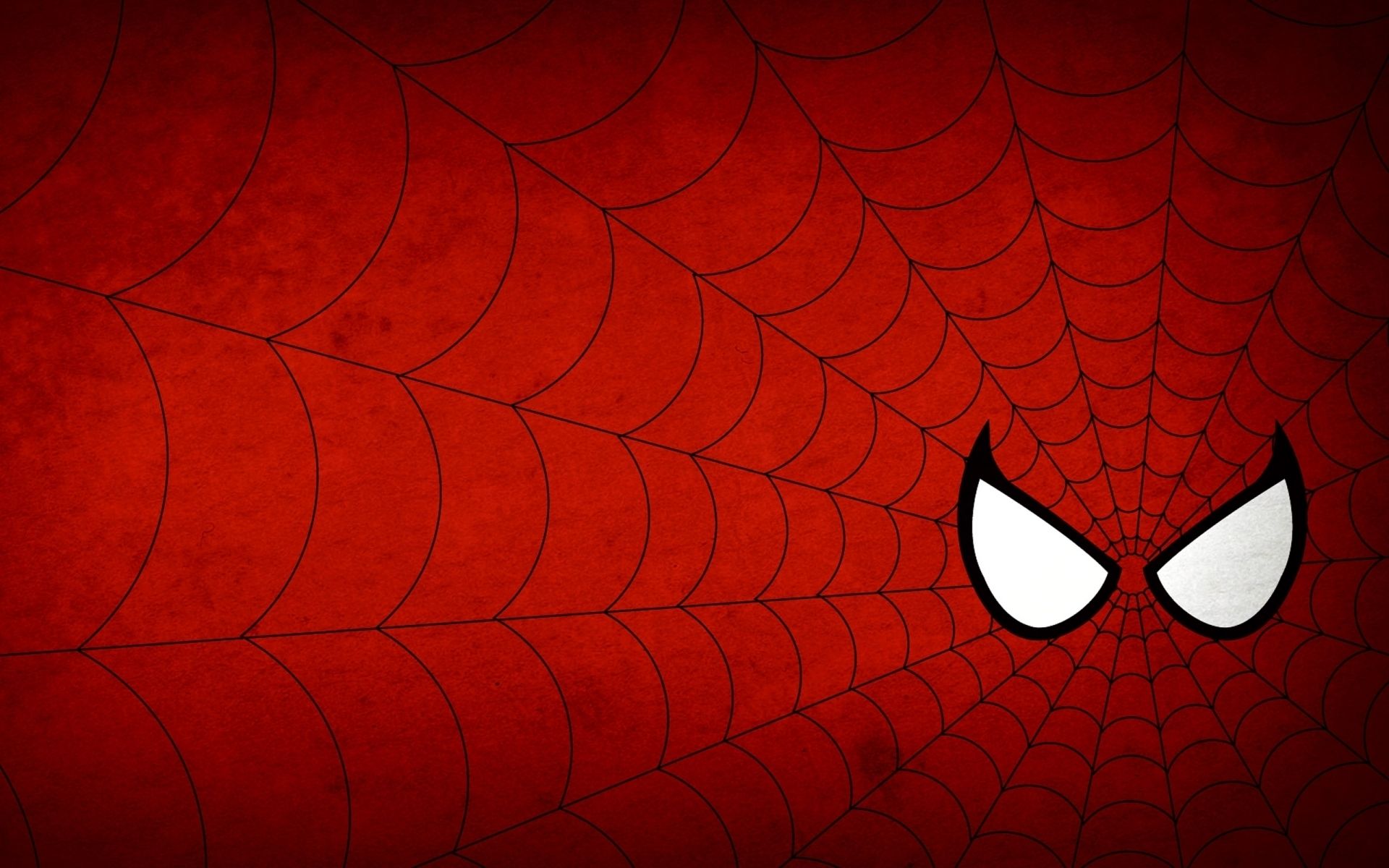 spider web wallpaper red