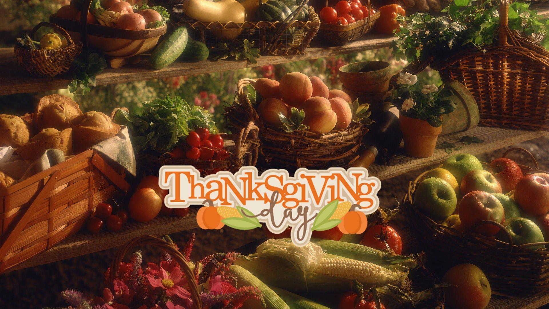 thanksgiving day wallpaper cards
