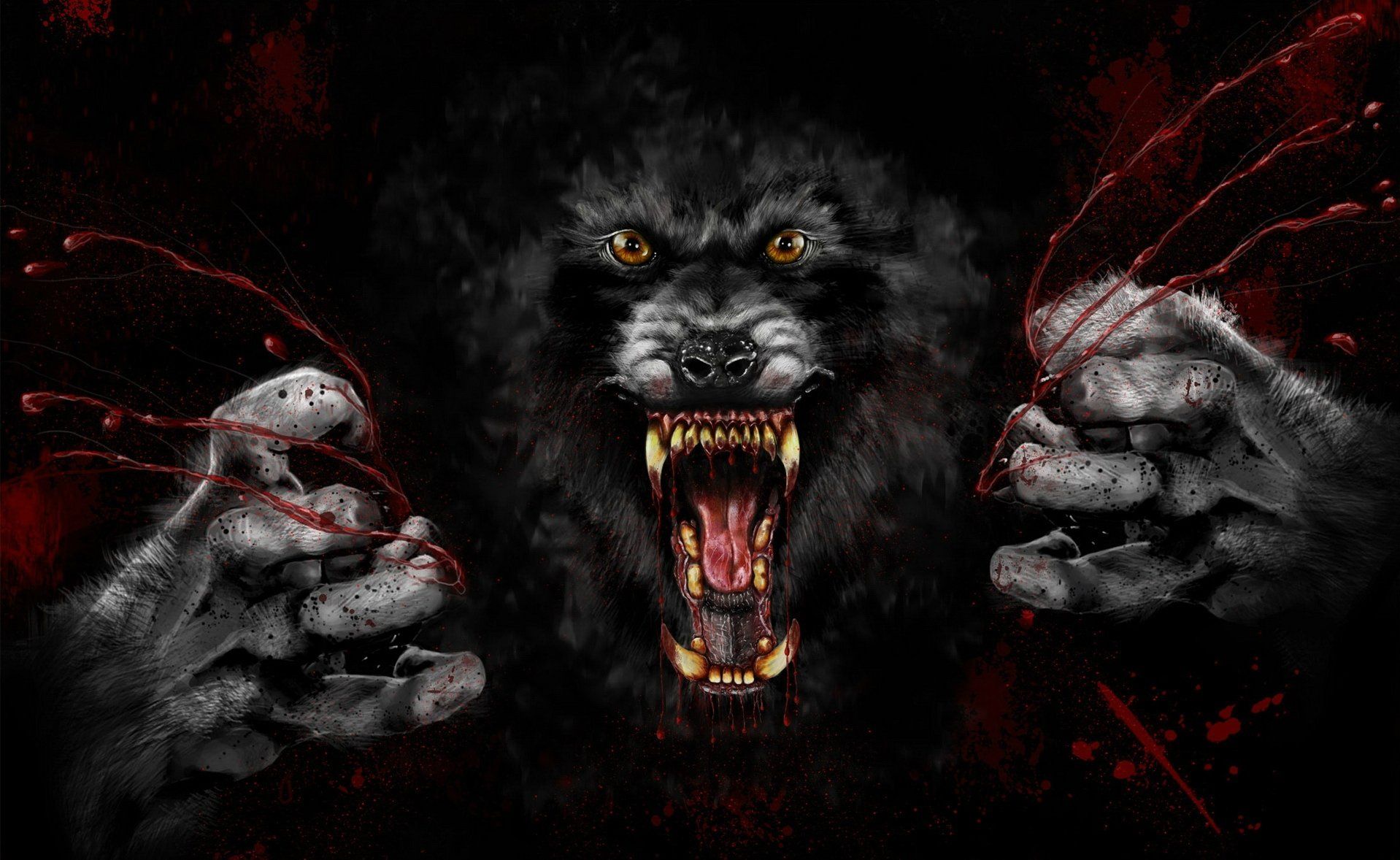 werewolf wallpaper